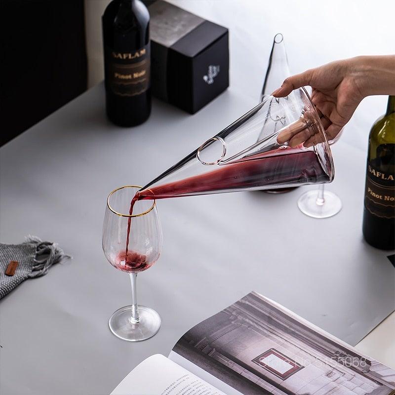 Avtoit | Edifice Decanter - Handcrafted Glass Wine Decanter