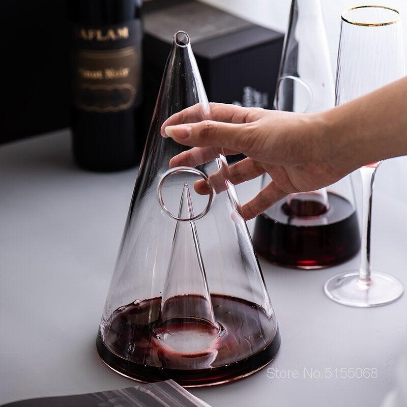 Avtoit | Edifice Decanter - Handcrafted Glass Wine Decanter