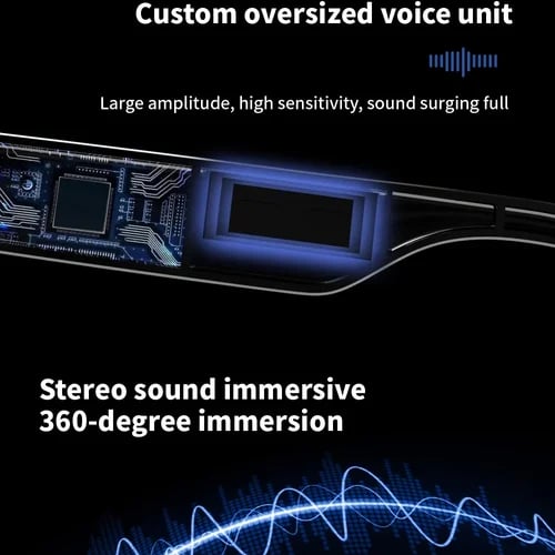 Avtoit | Super Black TechnologySmart Wireless Headphone Sunglasses