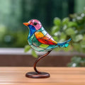 Avtoit | Oryxen – Handcrafted Glass Bird Sculpture | Elegant Home Art Decor