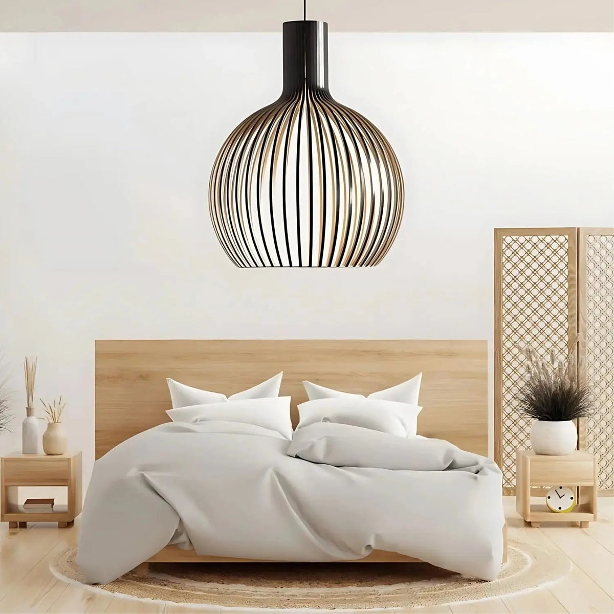 Avtoit | Natura Orb Bamboo Pendant Lamp – Handmade Hanging Lamp