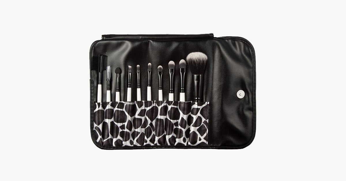 Avtoit | 10 Piece Beauty Eyeshadow Brush Set