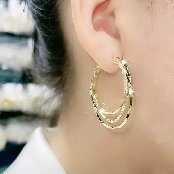 Avtoit | Multi-layered hoop earrings