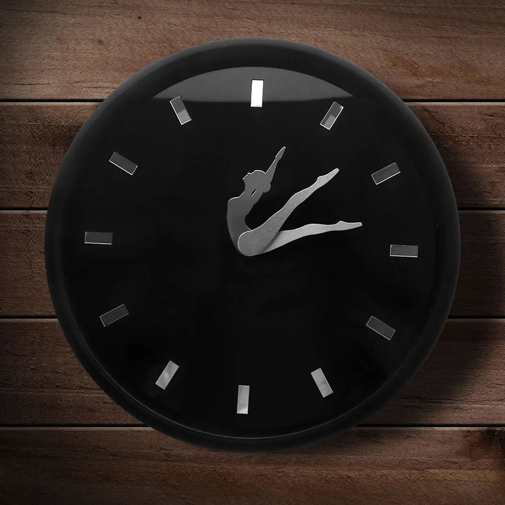 Avtoit | Dancing Ballerina Artsy Modern Wall Clock