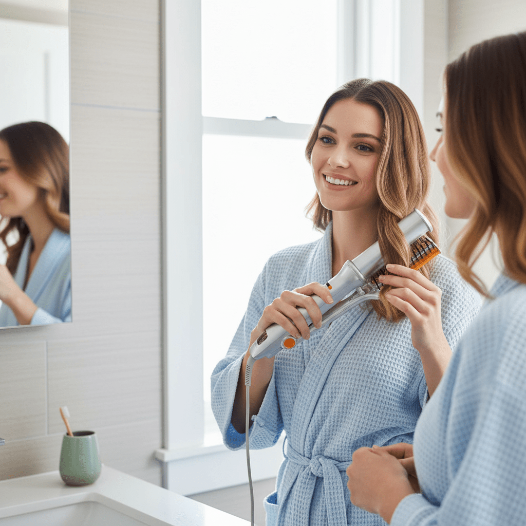 Avtoit | 2-in-1 Rotating Hair Brush for Styling and Smoothing