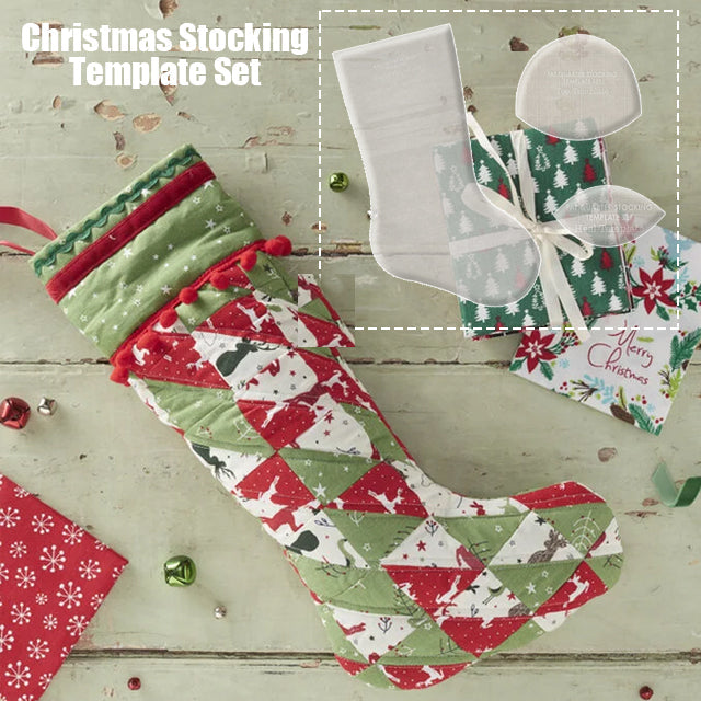Avtoit | Handmade Christmas Stocking Template Set - (With Instructions)