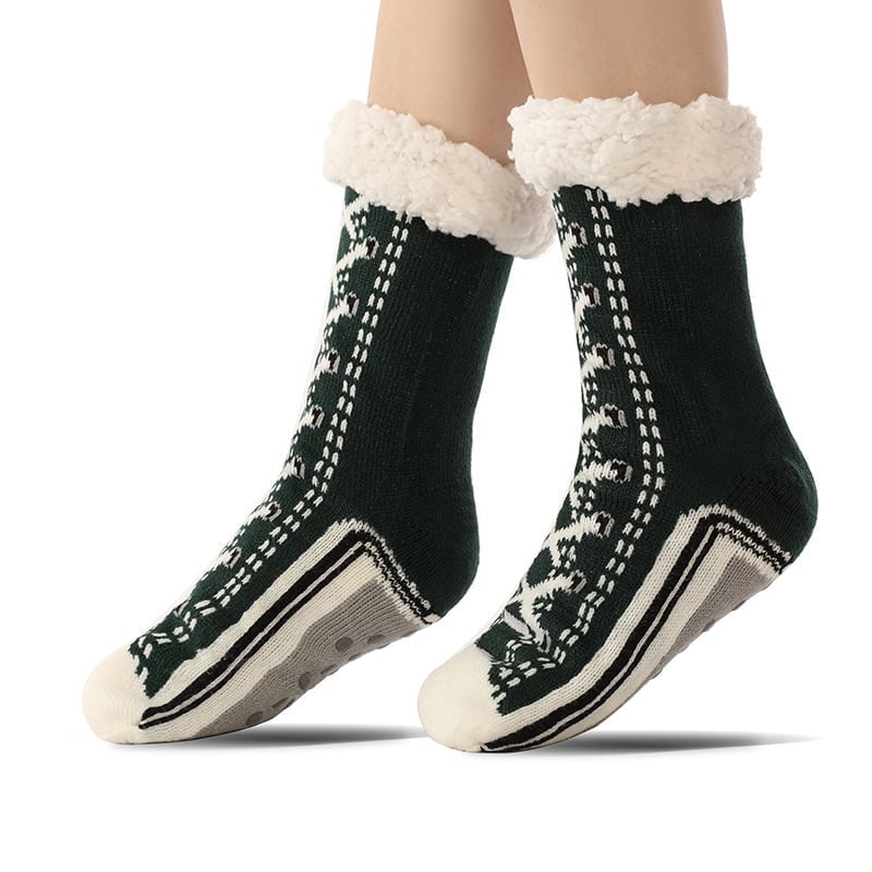 Avtoit | Ultra-thick Cashmere Slippers Socks S