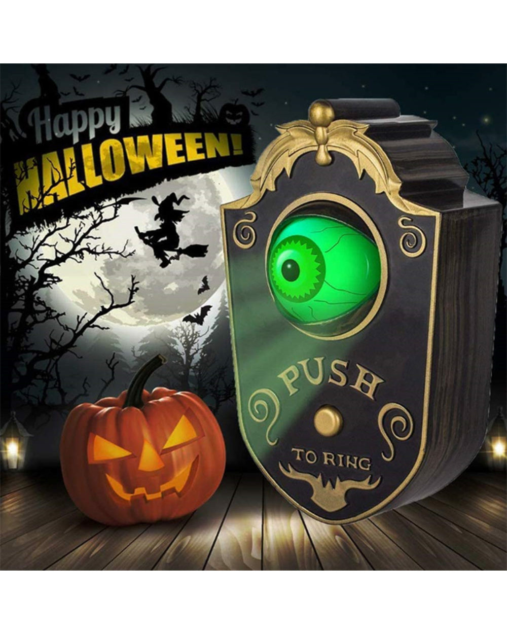 Avtoit | Halloween One-Eyed Doorbell