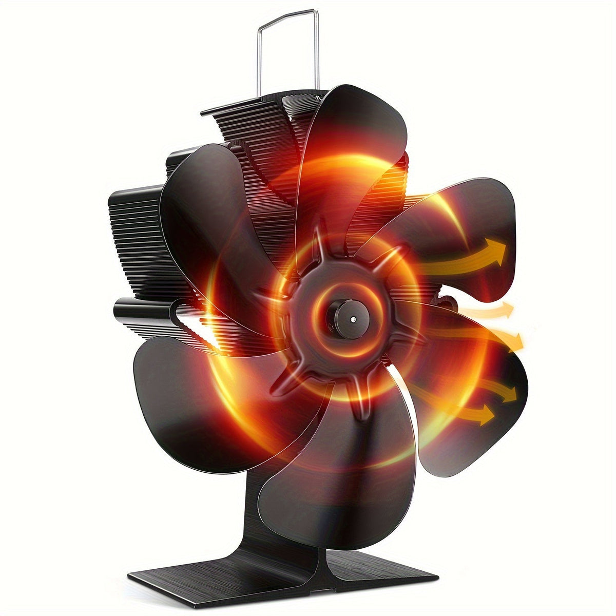 Avtoit | ThermoBreeze | Heat Powered Stove Fan – Silent Operation, No Electricity, Efficient Heat Distribution