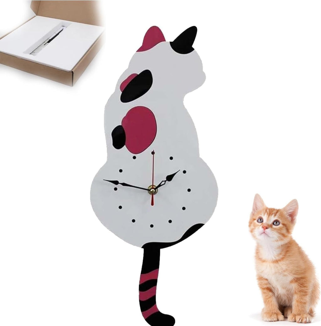 Avtoit | Creative Cute Cat Clock With A Movable Tail