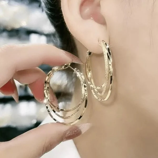 Avtoit | Multi-layered hoop earrings