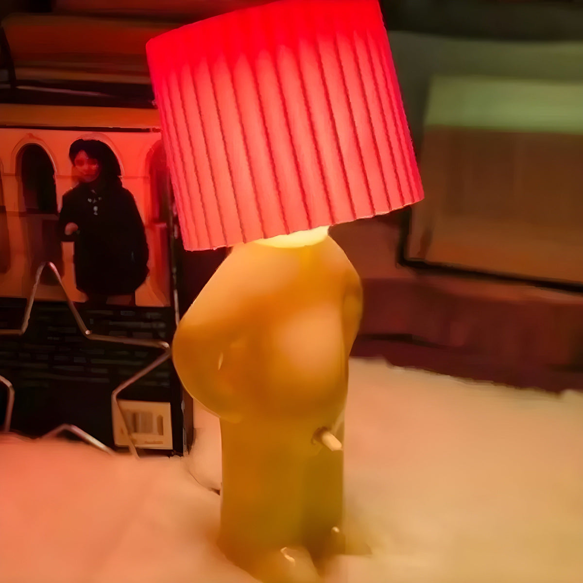 Avtoit | Sassy Boy Creative Table Lamp – Unique Lighting for Bedroom and Living Space