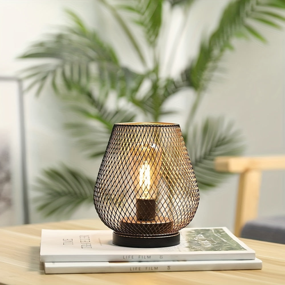 Avtoit | RusticMesh Table Lamp Set – Industrial Style and Atmospheric Lighting
