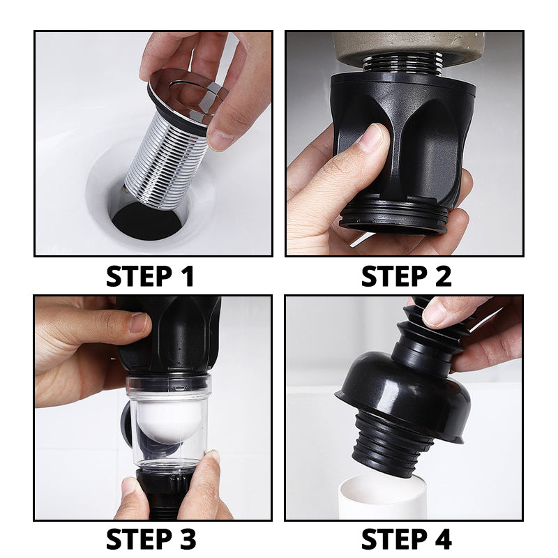 Avtoit | Telescopic drain pipe against odor