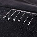Avtoit | Shiny Alphabet Earrings