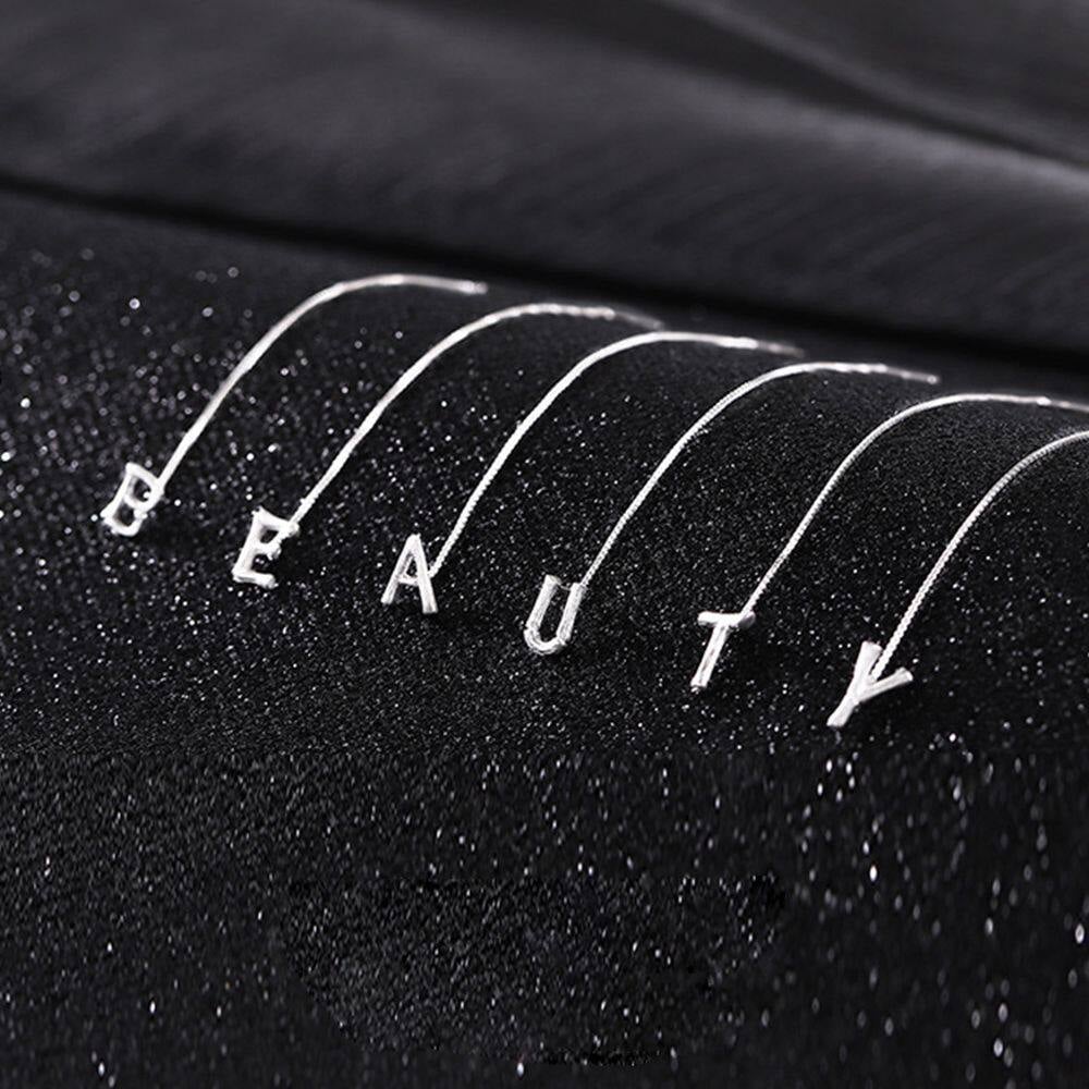 Avtoit | Shiny Alphabet Earrings