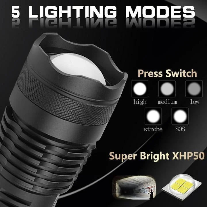 Avtoit | Powerful 90000 Lumens LED Torches – The Best Flashlight for Any Adventure