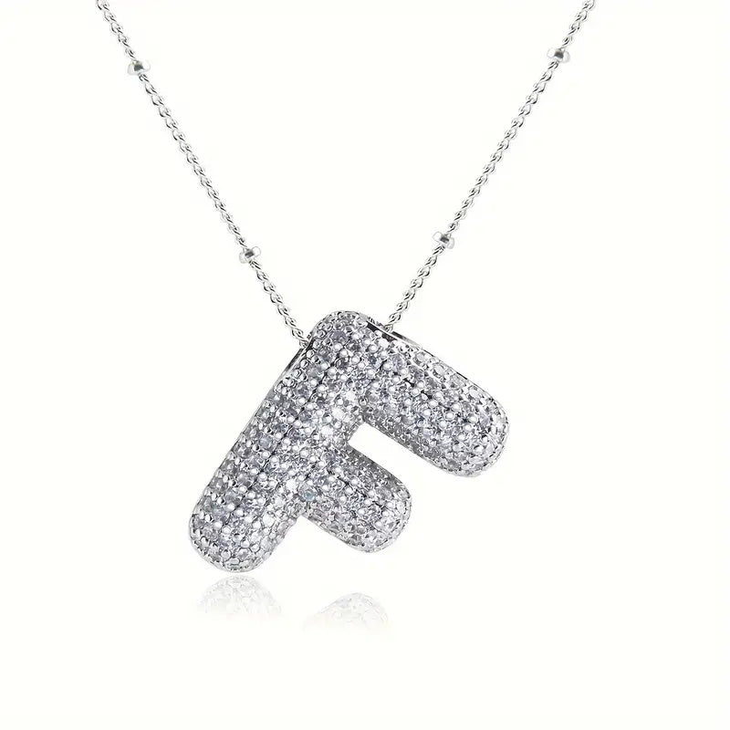 Avtoit | Alphabet-Diamond-Pendant-Necklace
