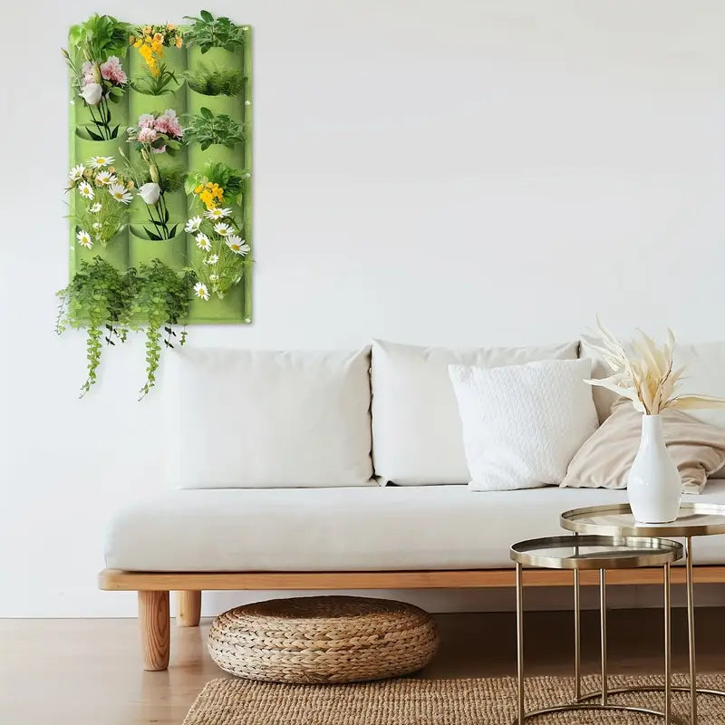 Avtoit | Felt Plant Bag for Vertical Wall Mounting – Three-dimensional, Non-woven Plant Bag