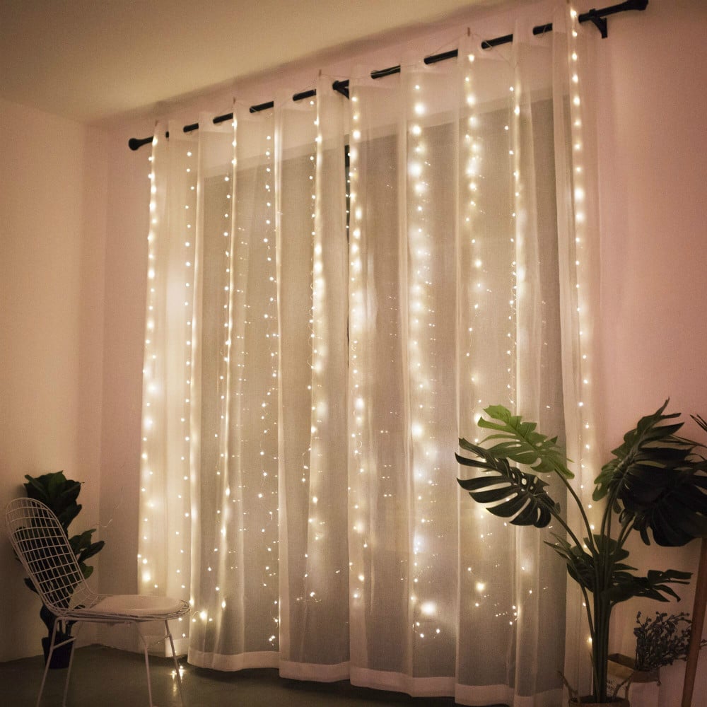 Avtoit | LED Rainbow Curtain Lights — Color Changing Waterproof Decoration
