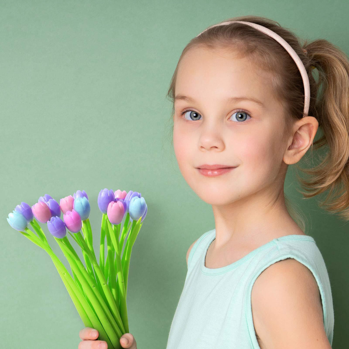 Avtoit |  Color-changing tulip ballpoint pens(set of 6)
