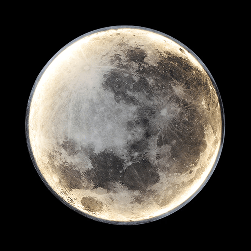 Avtoit | LunaGlow – Adjustable Moon Wall Light with LED Ambience