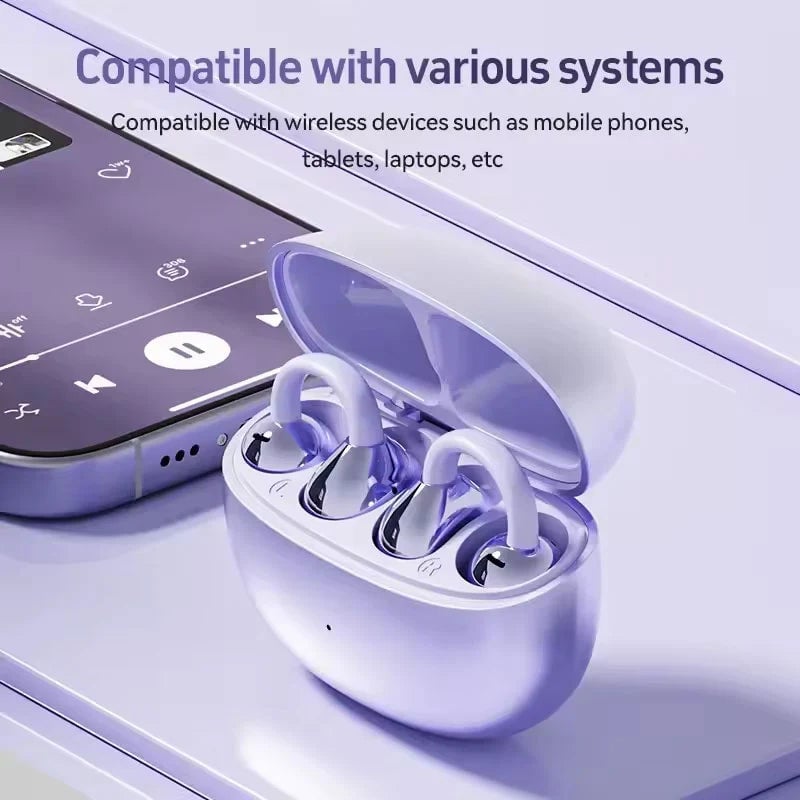 Avtoit | AI Translation Open Ear Clip Bluetooth Headphones