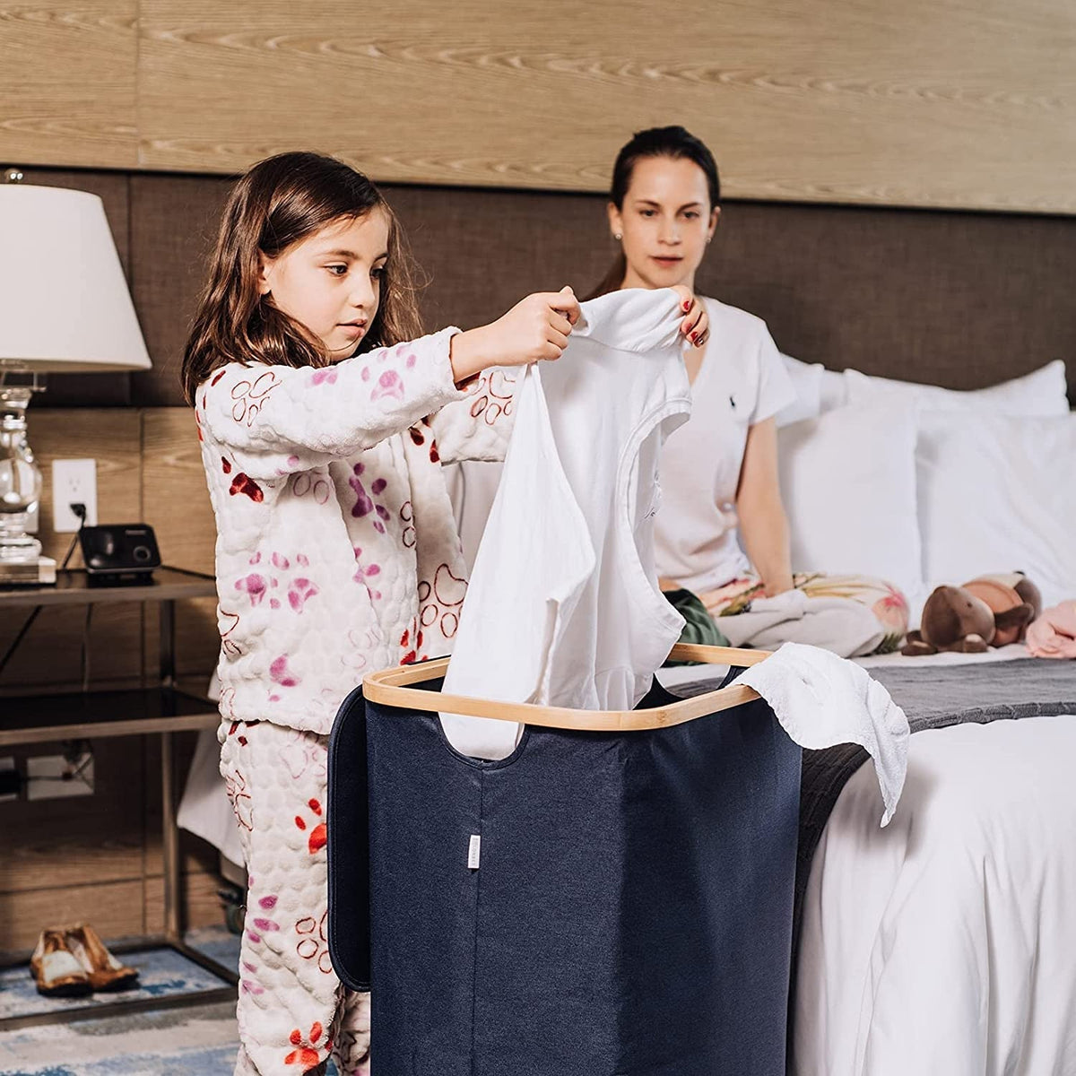 Avtoit | High Bamboo Laundry Basket