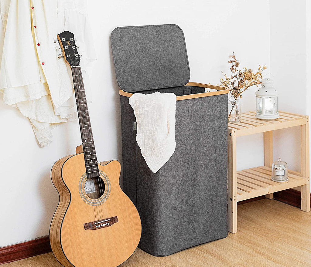Avtoit | High Bamboo Laundry Basket