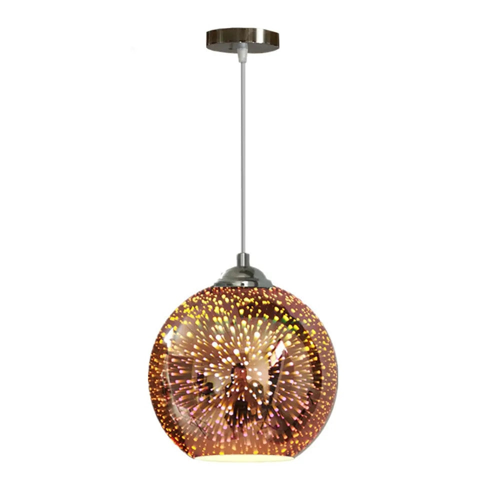 Avtoit | Perforated Glass Ceiling Light