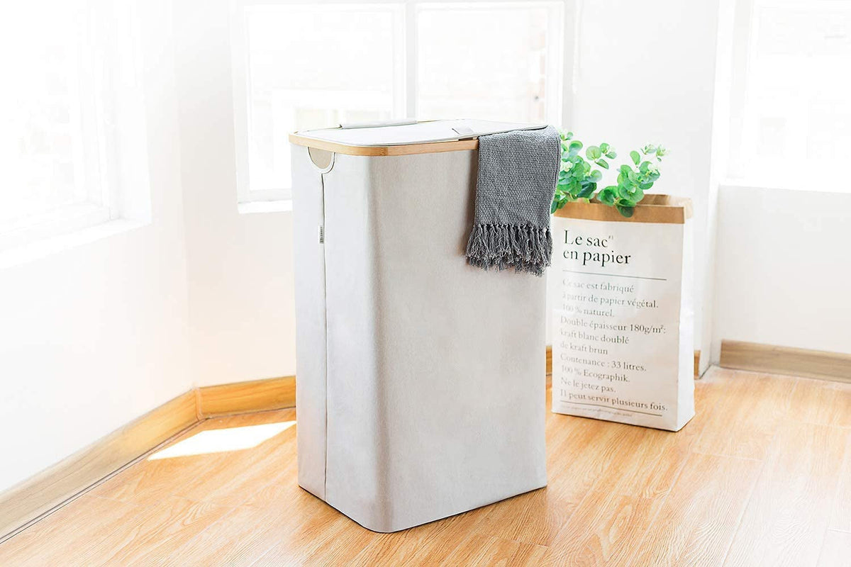 Avtoit | High Bamboo Laundry Basket