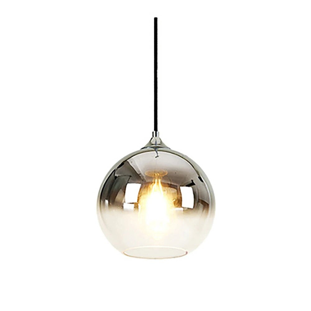 Avtoit | Glass Copper Finish Ceiling Light