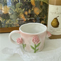 Avtoit | 3D Floral Hand-painted Mug