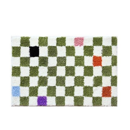 Avtoit | Fluffy Chessboard Carpet