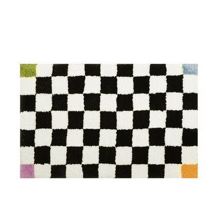 Avtoit | Fluffy Chessboard Carpet
