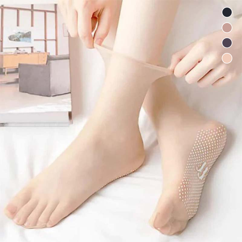 Avtoit | Spring Summer Invisible Non-Slip Crystal Silk Socks