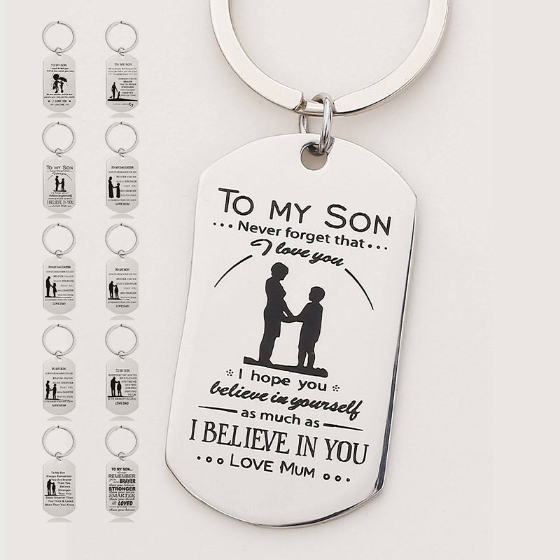 Avtoit | Mother's Day Engraving Metal Keychain with Box