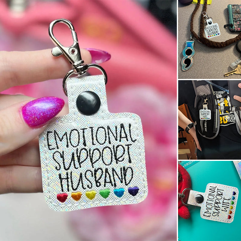 Avtoit | Rainbow Hearts Keychain