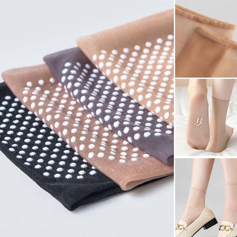 Avtoit | Spring Summer Invisible Non-Slip Crystal Silk Socks
