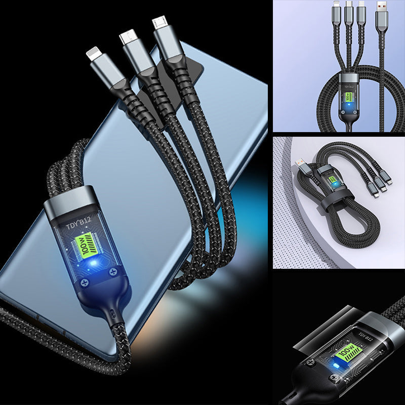 Avtoit | Super Fast Charging 3-in-1 Data Cable