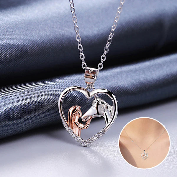 Avtoit | Girl and Horse Necklace Chain