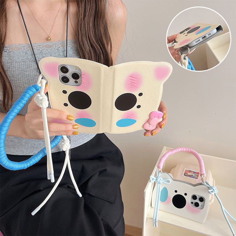 Avtoit | Insta-Style Cartoon Westie Flip-Phone Case