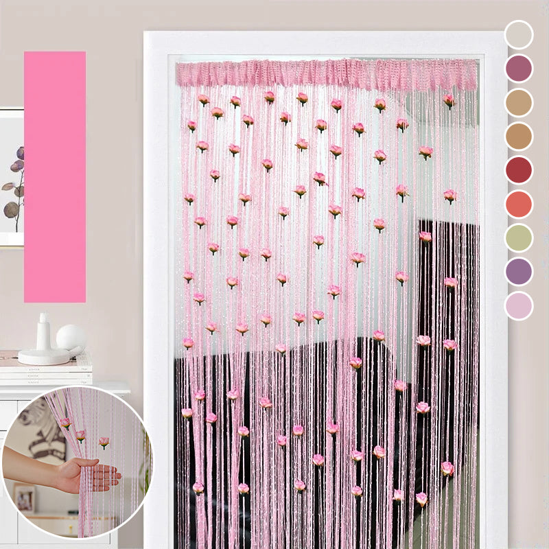 Avtoit | Rose Thread Door Curtain