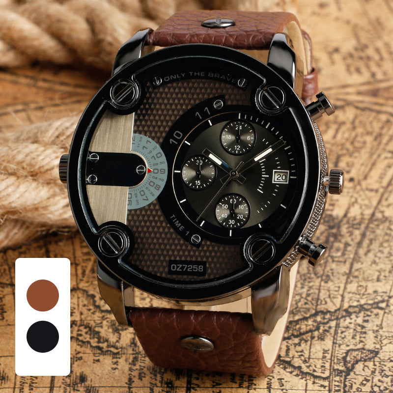 Avtoit | Men's Fashion Large Dial Style Steel Band Watch