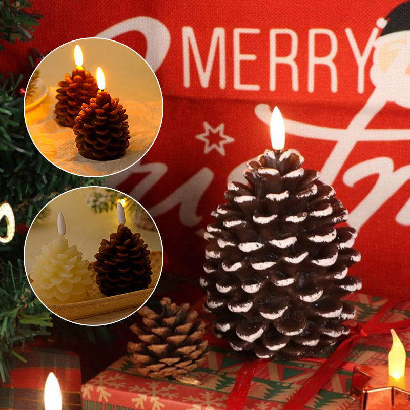 Avtoit | Flameless Pine Cone Candles