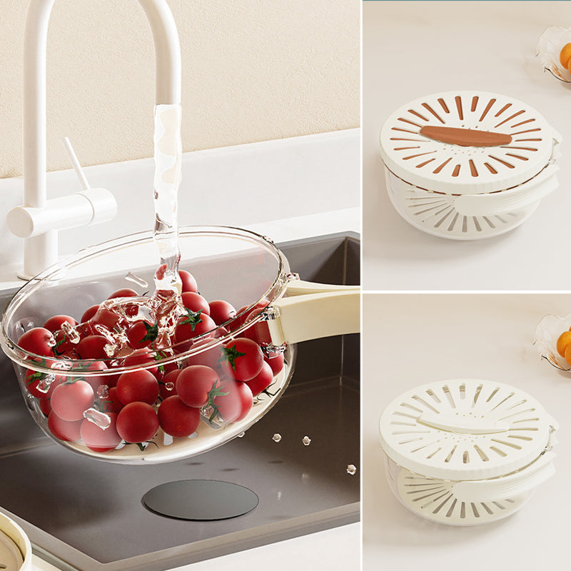 Avtoit | Multifunctional foldable handle drain bowl