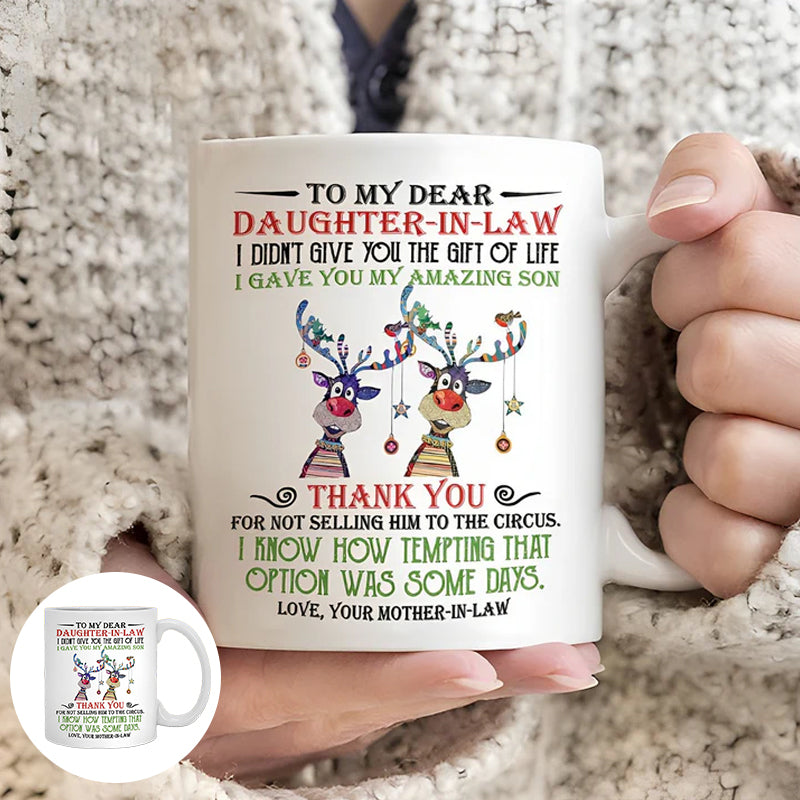 Avtoit | I have given you my amazing son - Best gift for daughter-in-law mugs