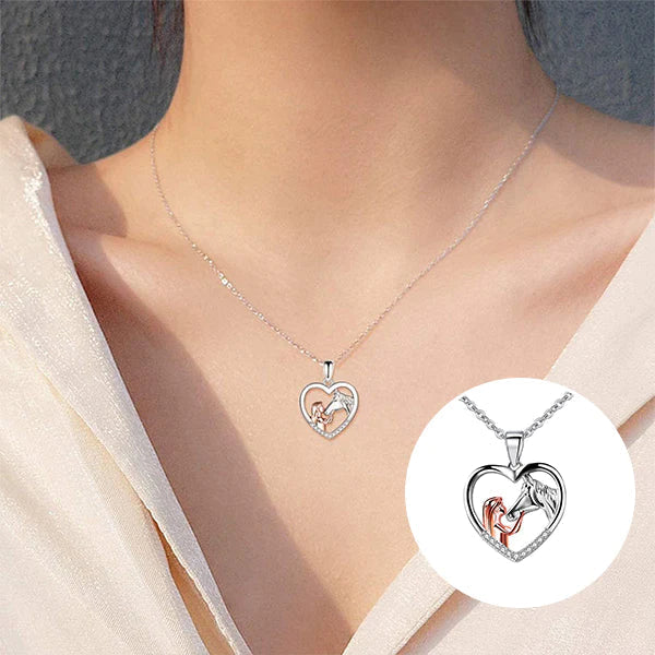 Avtoit | Girl and Horse Necklace Chain