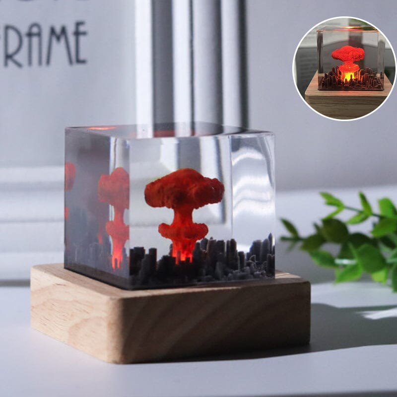 Avtoit | Resin lamp with explosive bombs