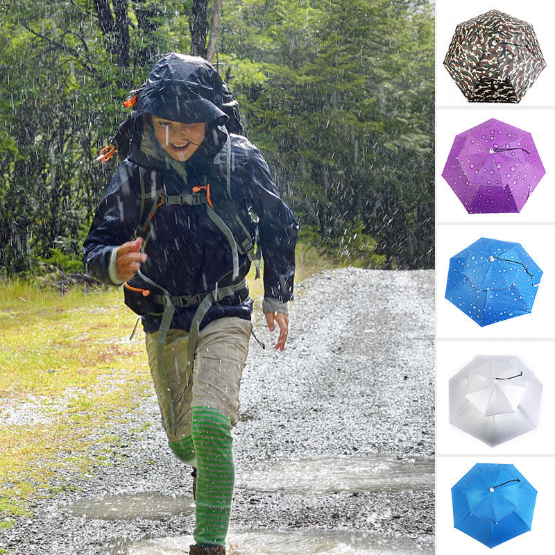 Avtoit | Outdoor Double-Layer Rain Umbrella Hat
